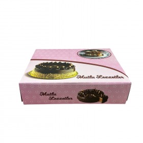Şekilli  Pasta Kutusu 35x45x12cm 450gr Karton Kutu