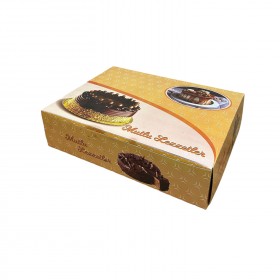Şekilli Sıvamalı Pasta Kutusu 35x45x12cm Sedefli